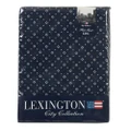 Lexington Navy Cotton Sateen Flat Sheet King