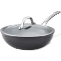 Anolon X Seartech Stirfry Pan with Lid 25cm