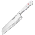 Wusthof Classic White Santoku Knife 17cm