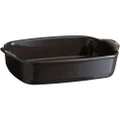 Emile Henry Rect Oven Dish Small Charcoal 30x19cm