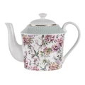 Ashdene Chinoiserie Teapot w/Infuser White