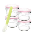 Glasslock Baby Food Round Container Set 5pce