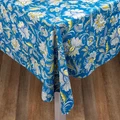 L'Ensoleillade Blue Floral Valdrome Tablecloth l60x300cm