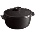 Emile Henry Round Stewpot Charcoal 2.5L