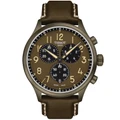 Tissot Chrono XL Quartz Watch Stainless Steel w/Khaki PVD 45mm