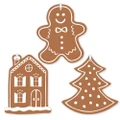 Vandoros Gingerbread House Ginger Gift Tag Set 6pce
