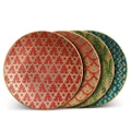 L'Objet Fortuny Assorted Canape Plate Set 4pce
