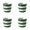 Cornishware Egg Cup Set Adder Green 4pce