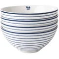 Laura Ashley Blueprint Candy Stripe Bowl Set 16cm 4pcs