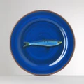 Mario Luca Giusti Aimone Medium Plate Blue 27cm