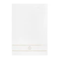 Roberto Cavalli Gold Hand Towel White 60x110cm
