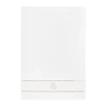 Roberto Cavalli New Gold Bath Sheet White 100x150cm