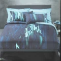 Diesel Wild Gradient Bedsheet Blue 180x203cm Set 4pce
