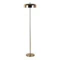 Cafe Lighting Sachs Floor Lamp Brushed Brass
