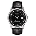 Tissot Luxury Powermatic 80 Black Dial & Strap Watch