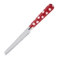 Sabre White Dots Tomato Knife Red