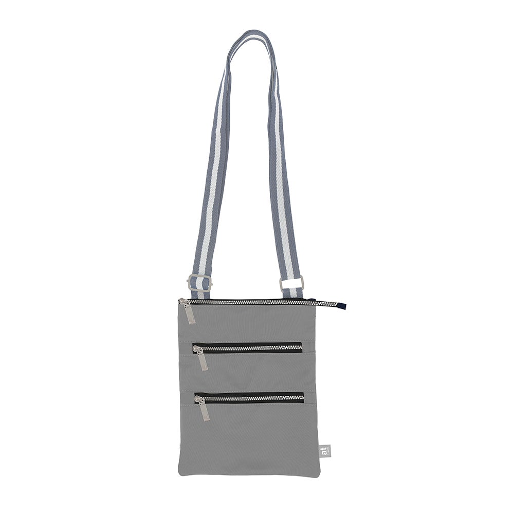 Peter's 3 Zip Travel Bag Grey