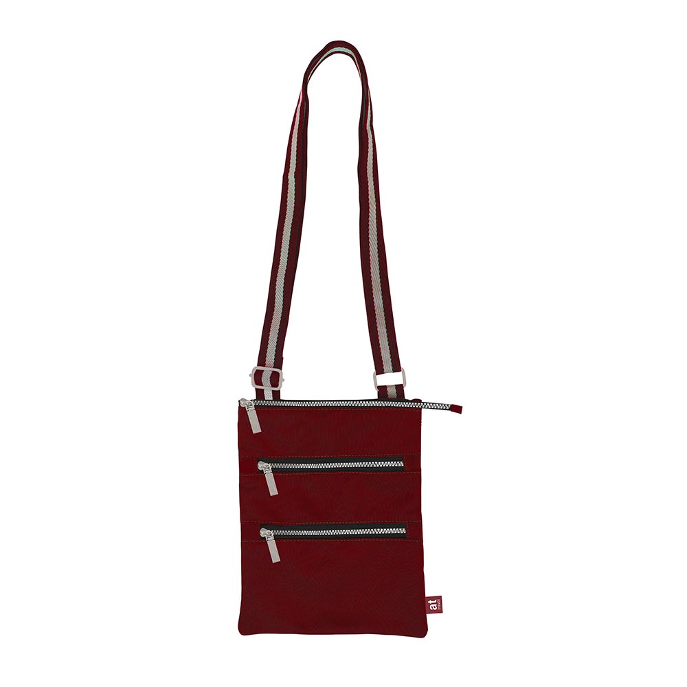 Peter's 3 Zip Travel Bag Red