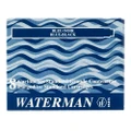 Waterman Standard Cartridge Set 8pce Large Blue-Black