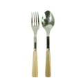 Sabre Icon Serving Set Mother-Of-Pearl 2pce