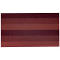 Chilewich Marble Stripe Shag In/Out Ruby 91x152cm