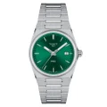 Tissot PRX 35mm Quartz Watch Green w/Stainless Steel 34.6x35mm T1372101108100