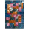 The Handmade Collection Hand Knotted Persian Patchwork Rug Bouquet 190x200cm