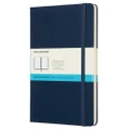 Moleskine Classic Hard Cover Dot Grid Notebook Lg Sapphire