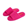 A.Trends Terry Slides Pink Medium/Large