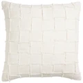Paloma Handcrafted Coco Blanc Cushion 50x50cm