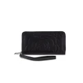 Serenade Leather Raffaella Ziparound RFID Wallet Black
