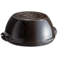 Emile Henry Round Bread Baker Charcoal