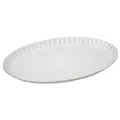 Ladelle Marguerite Oval Platter White 27x40cm