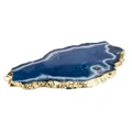Tempa Allira Small Agate Platter Sapphire
