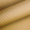Vandoros Wrapping Paper Gingham Toffee 76cm x 2.5m