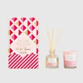 Palm Beach Collection Winter Berries Mini Candle & Diffuser Gift Set 2pce