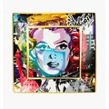 Baci Milano Street Art Gift Tray Marilyn 18x18cm