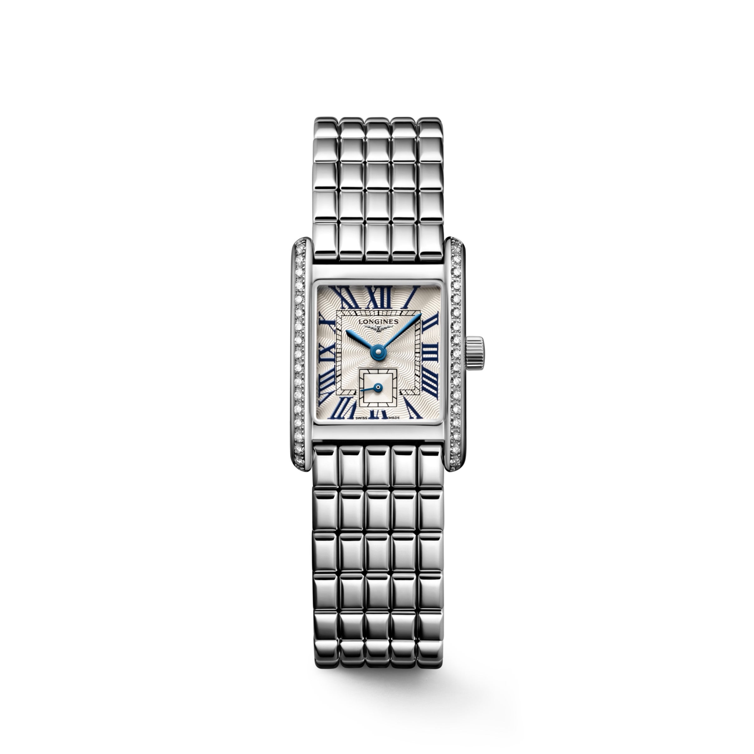 Longines Mini DolceVita Quartz Watch S.Steel w/Diamonds 21.50x29mm L52000716