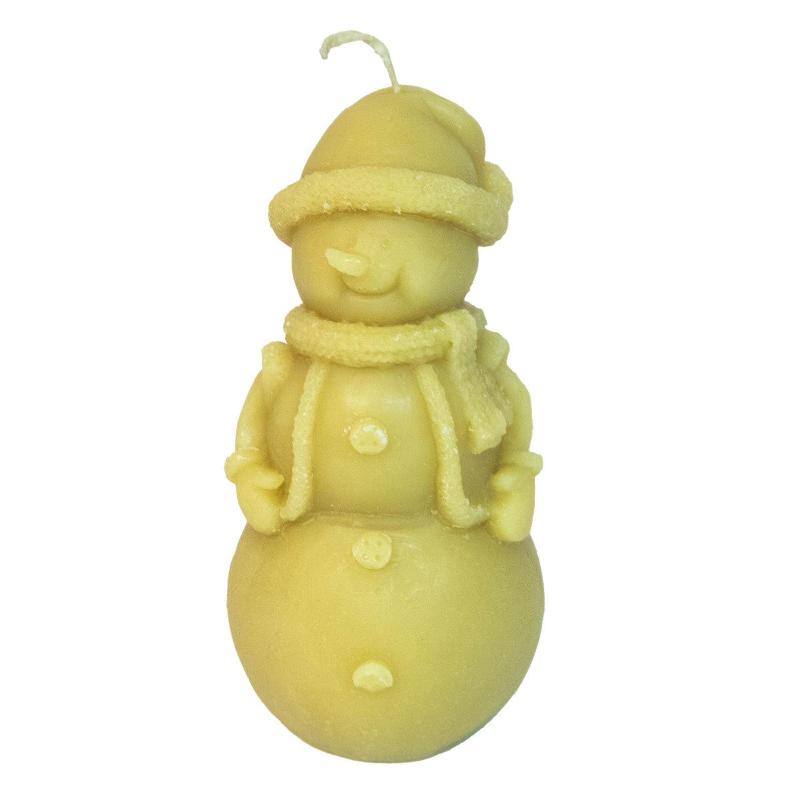 Love Ally Snowman Beeswax Candle