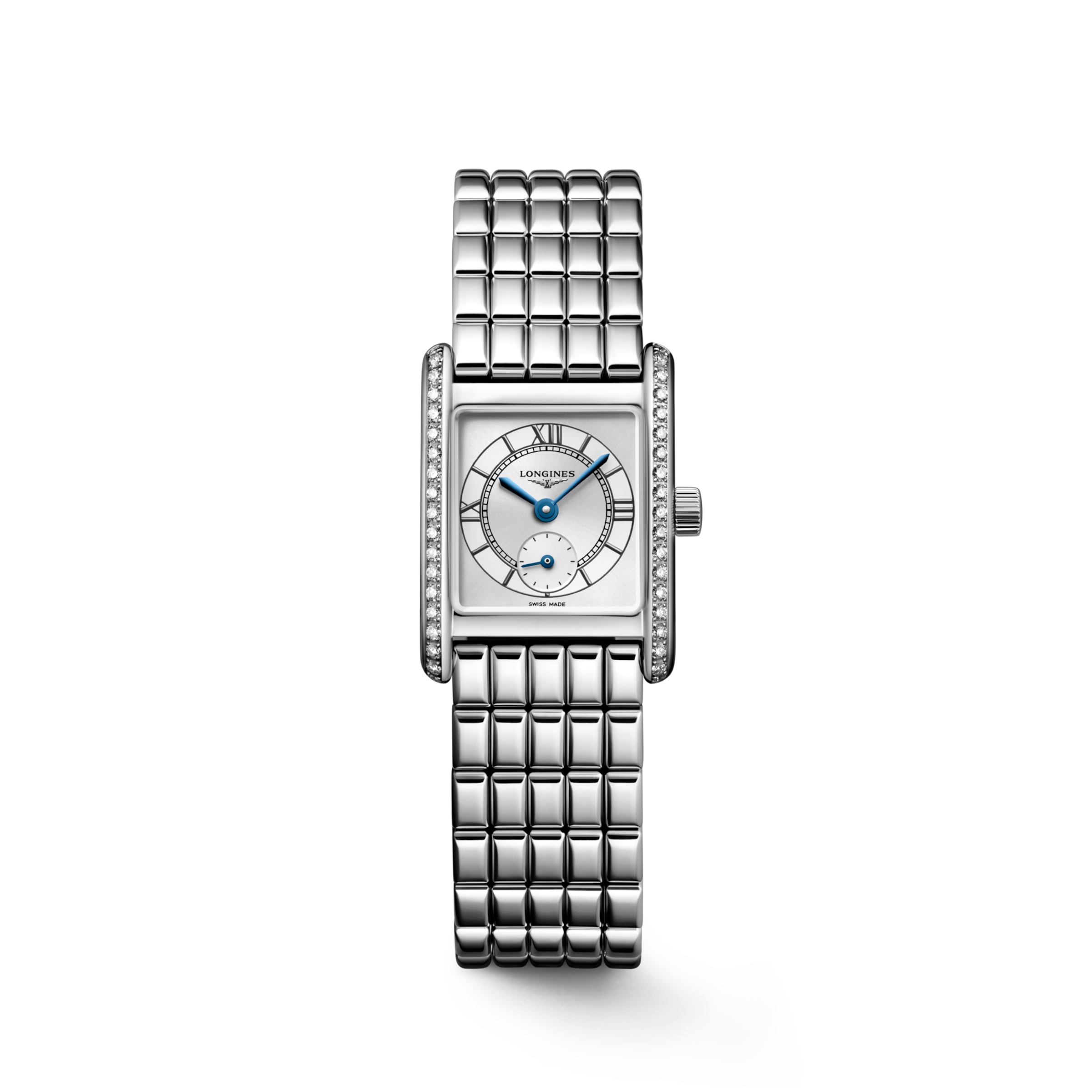 Longines Mini DolceVita S.Steel Sunray Dial w/Diamonds 21.50x29mm L52000756