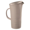 Guzzini Tierra Pitcher with Lid Taupe