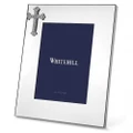 Whitehill Cross Photo Frame Silver Plated 13x18cm