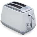 DeLonghi Icona Capitals 2 Slice Toaster CTOC2003 S White