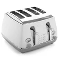 DeLonghi Icona Capitals 4 Slice Toaster CTOC4003 S. Wht