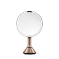 Simplehuman Rechargeable Sensor Mirror Dual Light Rose Gold ST3053