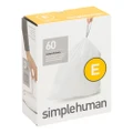 Simplehuman Code E Custom Fit Liners 60pk