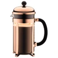 Bodum Chambord Original Coffee Plunger Copper 8 Cup