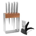 Furi Pro Stainless Steel Knife Block Set 7pce