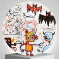 Ligne Blanche Jean-Michel Basquiat Batman Plate 21cm