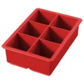 Tovolo King Ice Cube Tray Cerise Red